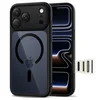 OVITEK TECH-PROTECT MAGPEAK MAGSAFE CC IPHONE 17 PRO BLACK/CLEAR