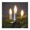 Proširiva LED girlanda FELICIA FILAMENT 20xE10 14m bela/topla bela IP44