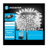 Aigostar - LED Spoljni božićni niz 400xLED/8 funkcija 43m IP44 hladna bela