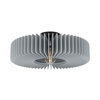 Eglo 900832 - Plafonsko svetlo PALOMBAIA 1xE27/40W/230V, sivo