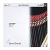 Struna za keltsko harfo Lever 3. oktava C Nylon No.17 Bow Brand
