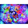 Puzzle Colorful Flowers and Butterflies