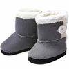 Petitcollin Zimski škornji sive barve (za lutko 28 cm)