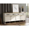 Hanah Home Konzola FRN-21009, 200.4+P65x82.1x44.2 cm, Krem