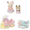 Sylvanian families amusement park ride set -plane & train- ( EC5819 )