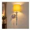 BRILAGI - Zidna lampa NUBILA 1xE27/60W/230V sjajni hrom/žuta