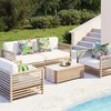 vidaXL Okrasne blazine 4 kosi večbarvne 60x60 cm blago
