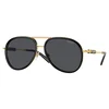 Versace Unisex naočare za sunce 0VE2260 100287 60, Crne
