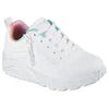 Skechers Patike za devojčice Uno Lite - Vivid Splash, 310370L-WMLT, Bele