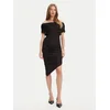 Marciano Guess Cocktail obleka 5YGK06 6334A Črna Extra Slim Fit