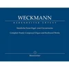 WECKMANN:COMPLETE FREELY COMPOSED ORGAN AND KEYBOARD WORKS