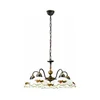 Kolarz 731.85.113 - Luster na lancu NONNA 5xE27/75W/230V vino/jagoda