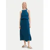 Tom Tailor Poletna obleka 1041514 Modra Regular Fit