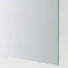 AULI / MEHAMN Par kliznih vrata, bela ogledalo/dvostrano bela, 150x236 cm