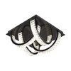 Zuma Line MX3274-4-3BCT - LED stropno svetlo TULA LED/23,5W/230V crna