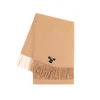 GOBI Cashmere Šal Unisex Cashmere Fringed Scarf chamois