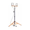 LED reflektor sa stalkom 2xLED/50W/230V 4500K IP65 crna/narandžasta