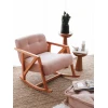 Atelier del Sofa Fotelja Nini Sallanan 85x67x75cm Roze