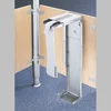 Nosilec za PC 210x410x175 mm srebrno