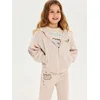 Sinsay - Pamučne flare pantalone sa printom Pusheen the Cat - nude