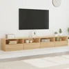 Zidni TV ormarići 2 kom boja hrasta 100 x 30 x 30 cm drveni
