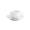Espresso cup with saucer, porcelain, 85 ml, Gastronomi Bella - Porla