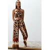 Trendyol Animal Patterned Woven 100% Cotton Blouse Trouser Suit