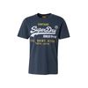 Superdry Majica Heritage marine/svetlo siva/kivi