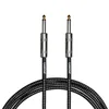 Cascha kitarski kabel Standard Line Guitar Cable, Straight, Black Tweed, 9m