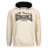 LONSDALE Majica Atherton bež/črna