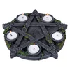 Svečnik (dekoracija) Wiccan Pentagram Čaj - B2538G6