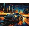 Rayher. Slikanje po številkah, Night city, 40x50 cm