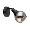 Globo 57904-1 - Zidna spot svetiljka GLYPTAR 1xE14/40W/230V crna
