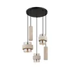 Globo 16090-5H - Luster na sajli DAREN 3xE27/40W/230V + 2xGU10/10W