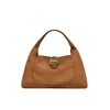 Ročna torba Just Cavalli Iconic Snakes 81RA4BB1 ZSE74 Rjava
