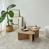 Hanah Home Set klub stolova Ballare, 2 komada, Smeđi