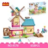 Cogo kockice-girls kolekcija: odmaralište - vetrenjača. 658 delova. ( 93397 )