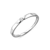 DIAMANT LETERNEL Prstan srebrna