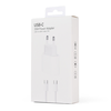 Kućni punjač PD Fast charger 35W za iPhone 15-16 sa PD Type C kablom CE beli