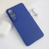 Maska 3D Camera za Samsung S25 Edge plava
