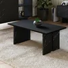 HANAH HOME Sto za dnevnu sobu Ravello Black Marble