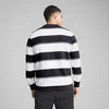 Mens Puma Class Striped Crew, Blue, Size XL, Clothing