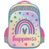 SCOOL Ranac za devojčice sa led lampicama 3D Eva Happiness SC2314 šareni