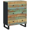 Komoda 60 x 33 x 75 cm od masivnog obnovljenog drva