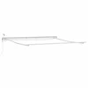 Vidaxl Okvir tende z LED lučmi Bela 500 x 350 cm Aluminij