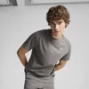 Mens PumaTECH Pocket T-Shirt, Gray, Size S, Clothing