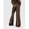Vitriol Myla Lacing Sweatpants brown