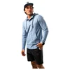 Moški pulover Bauer LTWHT Stripe Hoodie Blue Horizon L