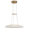 Rabalux Visilica Zofrael, LED 24W, 3000K, 50cm, Zlatne boje