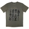 Sleep Token Majica Grid Unisex Green L